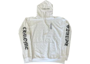 Chrome Hearts Plus Cross Horseshoe Hoodie White