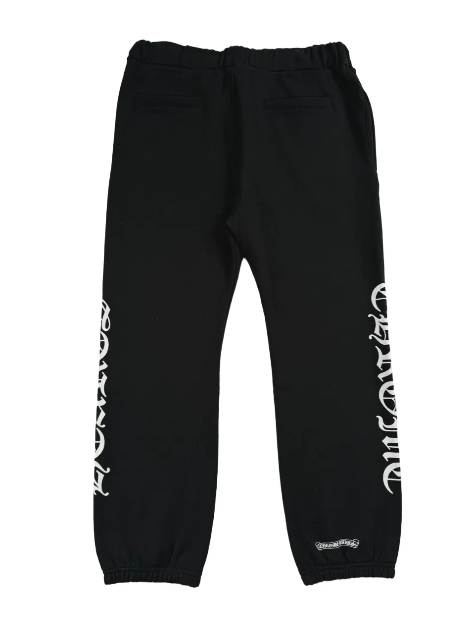 Chrome Hearts Horse Shoe Logo Sweatpants Black Back Side Image