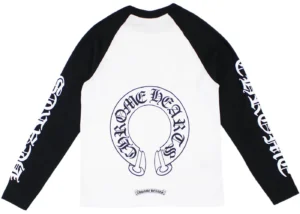 Black and White Chrome Hearts Shirt - back