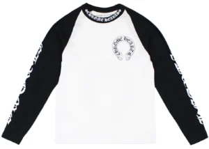 Black and White Chrome Hearts Shirt - front