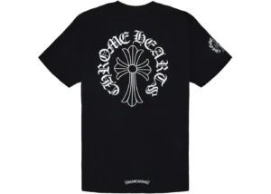 Chrome Hearts Neck Logo-T-Shirt Black Back Side