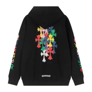 CH Script Multicolor Cross Cemetery Hoodie