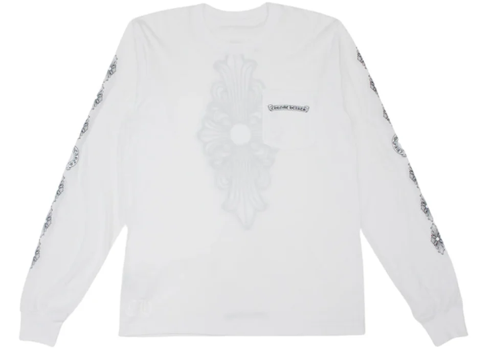 Chrome Hearts Floral Cross T-Shirt - front