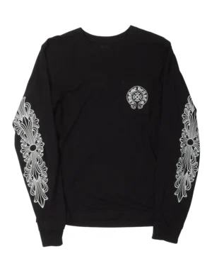 Chrome Hearts London Horseshoe Logo Crewneck T-Shirt - front