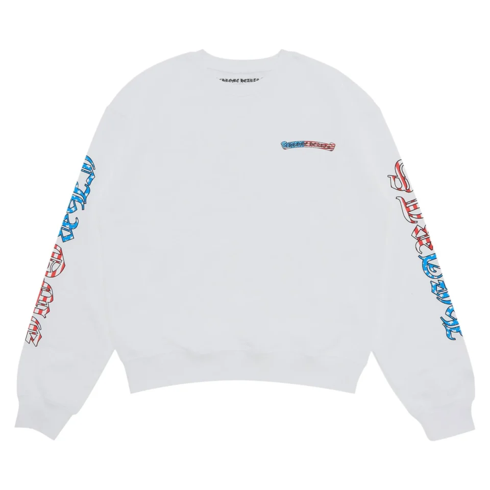 Chrome Hearts Matty Boy America Crewneck Sweatshirt - front