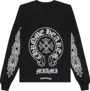 Chrome Hearts Miami Exclusive Long-Sleeve T-Shirt Black