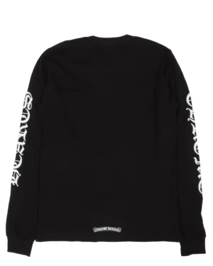 Chrome Hearts Neck Logo Black T-Shirt - back