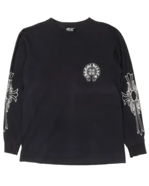 Chrome Hearts New York Horseshoe Logo T-Shirt - front