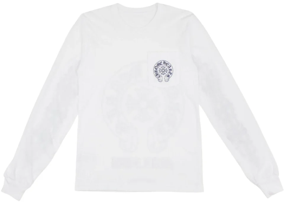 White Chrome Hearts Malibu Exclusive T-Shirt - front