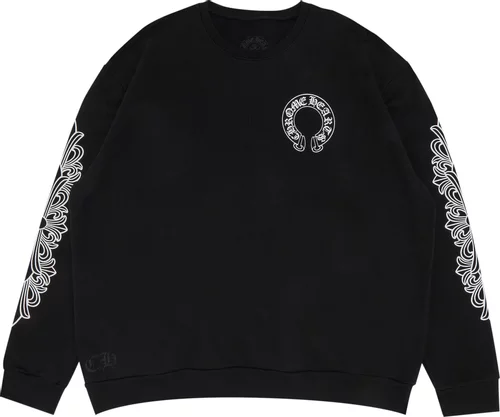 Chrome Hearts Horseshoe Logo Crewneck Sweatshirt - front