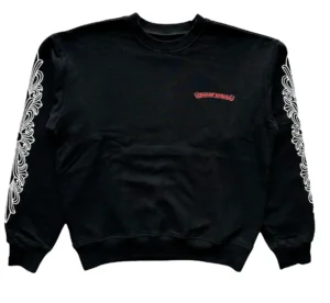 Chrome Hearts Matty Boy Flower Chomper Crewneck Sweatshirt - front