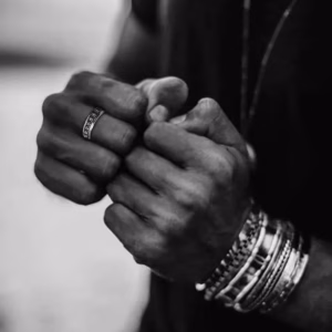 CH Plus Pyramid Open Band Ring