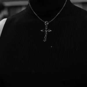 Roly Cross Pendant