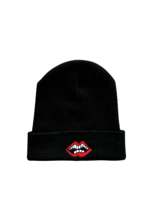 Chrome Hearts Matty Boy Chomper Beanie Black - front