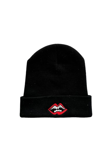 Chrome Hearts Matty Boy Chomper Beanie Black - front