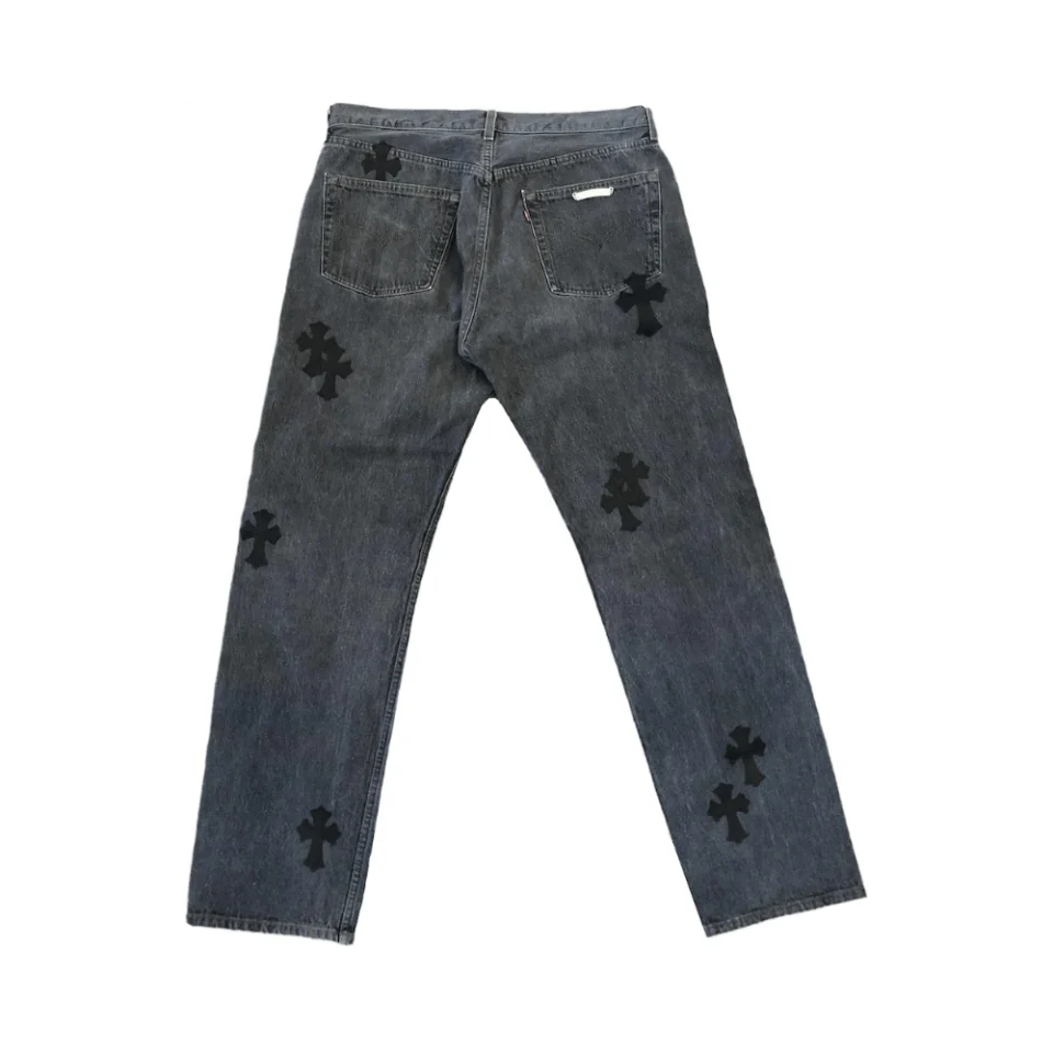 Chrome Hearts Vintage Levi's Denim Jeans - Back