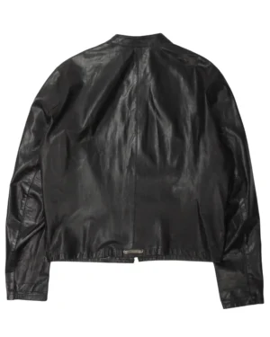 Chrome Hearts Thin Leather Jacket - back