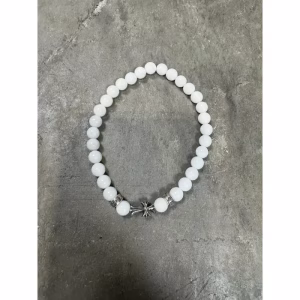Chrome Hearts Cemetery White Beaded Bracelet