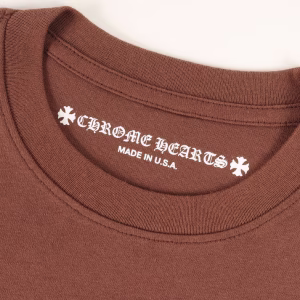 Brown Chrome Heart Shirt