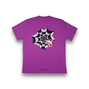 Purple Chrome Heart Shirt