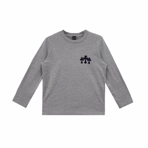 Grey Chrome Hearts Shirt