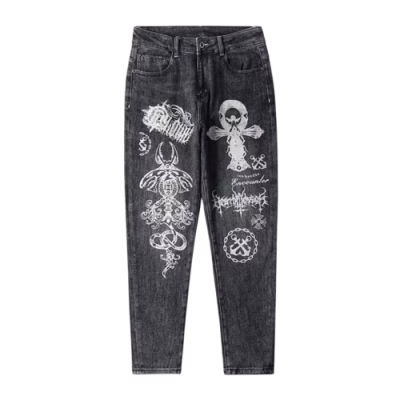 Chrome Hearts Inspired Jeans