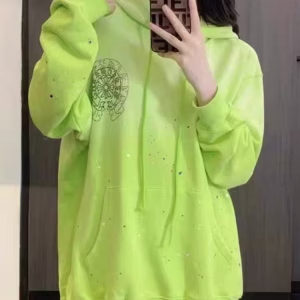 Women's Chrome Hearts Hoodie Green