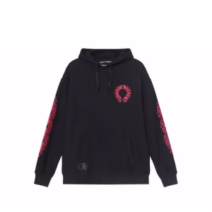 Chrome Hearts With Red Dagger Hoodie