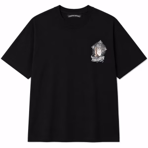 Chrome Hearts Praying Hands Cross Tee (Black)