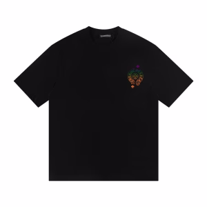 Chrome Hearts Cemetery Horseshoe Cross Tee
