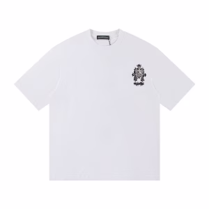 Chrome Hearts Triple Cross Logo Tee White