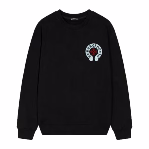 Chrome Hearts Multi Color Horseshoe Long Sleeve Black