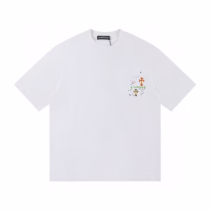 Chrome Hearts Triple Cross Graphic T-Shirt – White