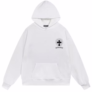 Chrome Hearts White Multi Cross Cemetery Pullover Hoodie