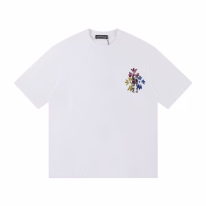 Chrome Hearts Multi Floral Horseshoe T-Shirt – White