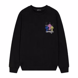 Chrome Hearts Neon Trinity Cross Long Sleeve Tee