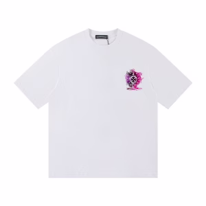 Chrome Hearts Graffiti Horseshoe T-Shirt – White