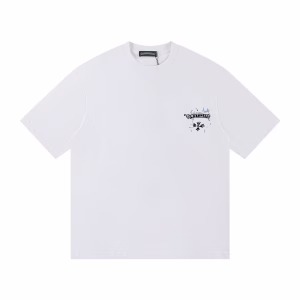 Chrome Hearts Cemetery Ring Cross Tee White