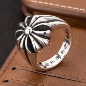 Chrome Hearts Classic Cross Ring