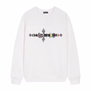 Chrome Hearts Heavenly Cross Ribbon Graffiti LS