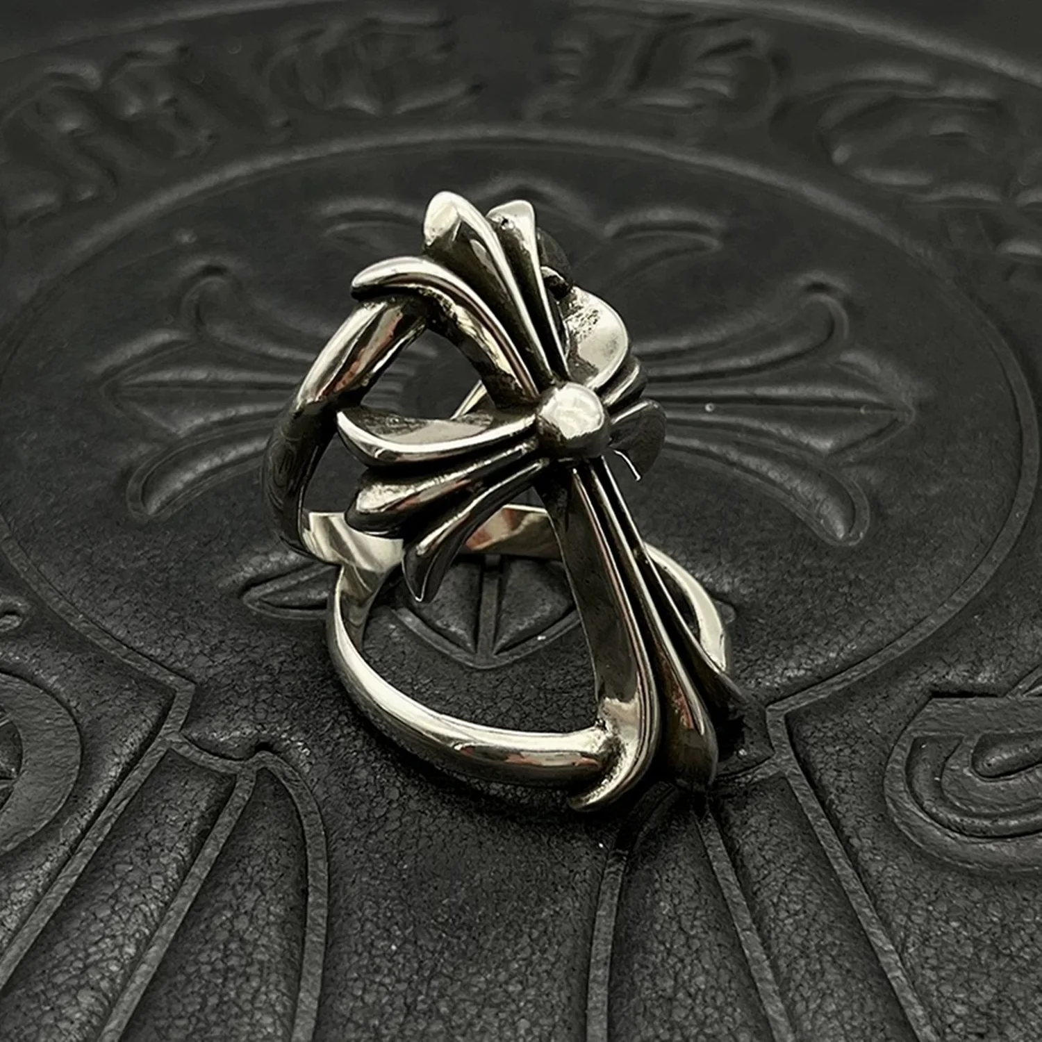 Chrome Hearts Elongated Cross Ring Chrome Hearts Elongated Cross Ring