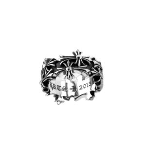 Chrome Hearts Cross Crown Ring