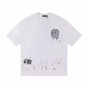 Chrome Hearts Horseshoe Drip Tee White
