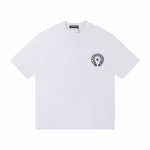 Chrome Hearts Gothic Cross Graphic T-Shirt – White