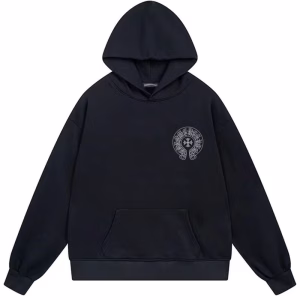 Chrome Hearts Cross Horseshoe Hoodie Black