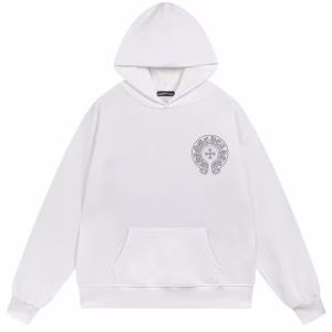 Chrome Hearts Cross Horseshoe Hoodie White
