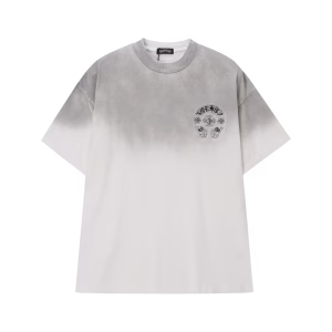 Chrome Hearts White Gothic Cross Logo T-Shirt