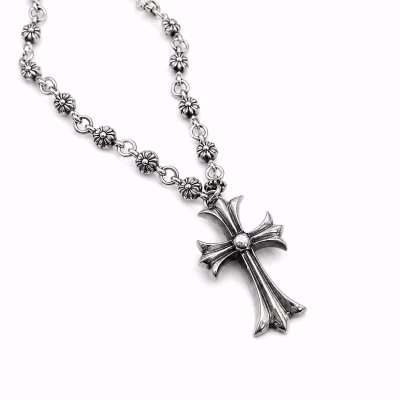 Chrome Hearts Cross Link Pendant Necklace