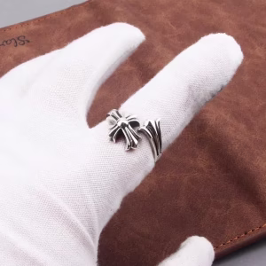 Chrome Hearts Wing Cross Ring