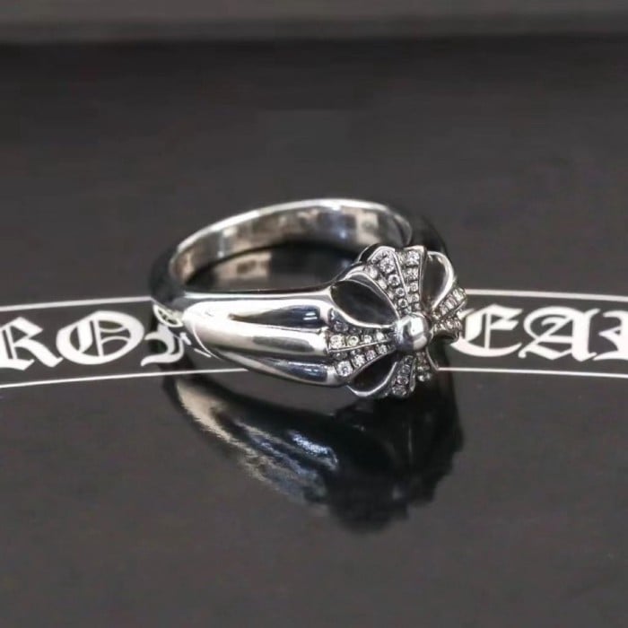 Chrome Hearts Diamond Cross Ring Chrome Hearts Diamond Cross Ring